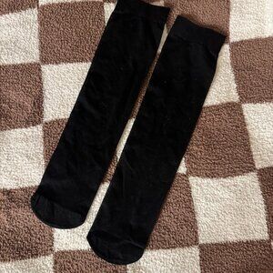 Sheer Crew Socks